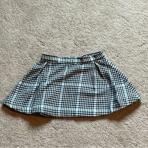 The Beaufort Bonnet Company Black and White Mini Skirt